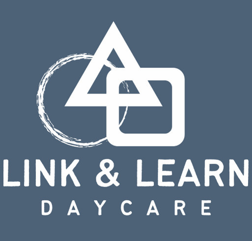 Link & Learn Daycare Fundraiser shirt design - zoomed