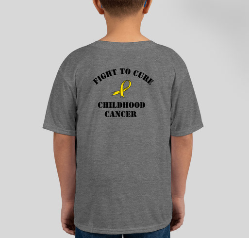 Fight Like Remy - Cops for Kids With Cancer Fundraiser - unisex shirt design - back