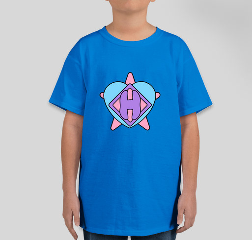 PIPPIN PALS are HERO HELPERS! T-Shirts Fundraiser - unisex shirt design - front