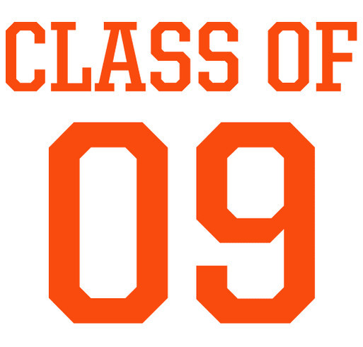 KHS Class of ‘09 Reunion shirt design - zoomed