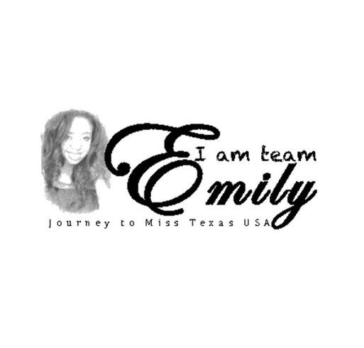 Emily Linetth for Miss Texas USA shirt design - zoomed