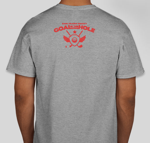Sauk Prairie Flyers | Goal in the Hole Golf Outing Fundraiser Fundraiser - unisex shirt design - back
