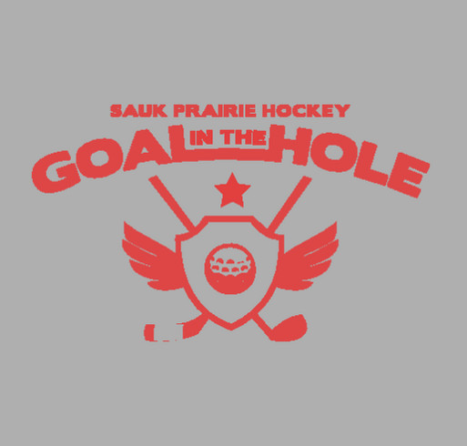 Sauk Prairie Flyers | Goal in the Hole Golf Outing Fundraiser shirt design - zoomed