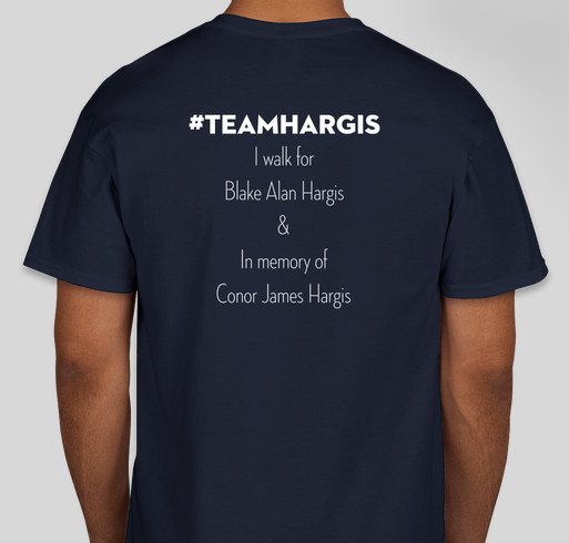 Team Hargis: March for Babies Fundraiser - unisex shirt design - back