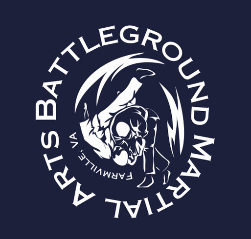 Battleground Martial Arts Fundraiser shirt design - zoomed