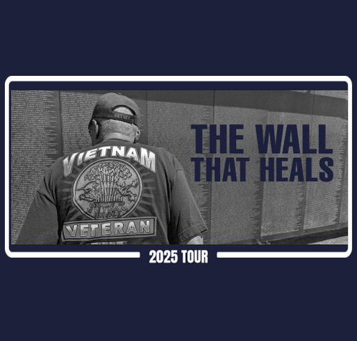 2025 Tour Shirt - The Wall That Heals shirt design - zoomed