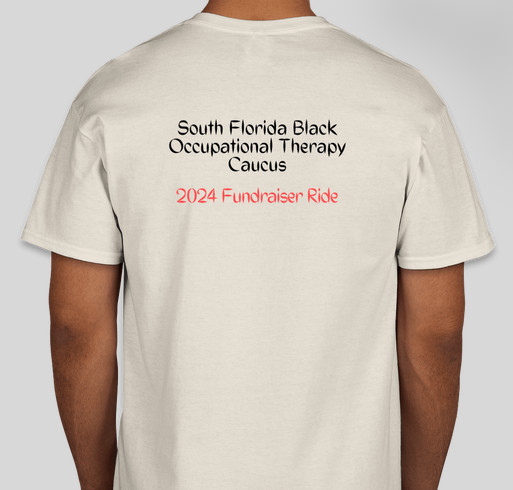 Sweat it Out! SFBOTC 2024 Fundraiser Ride Fundraiser - unisex shirt design - back
