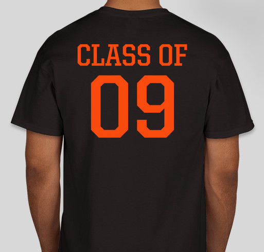 KHS Class of ‘09 Reunion Fundraiser - unisex shirt design - back