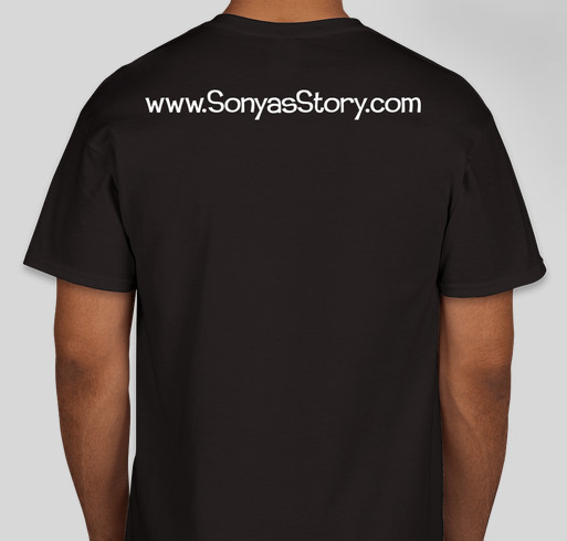 Team Sonya's Story Fundraiser - unisex shirt design - back