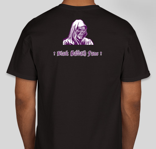 Master Of Reality Paranoid Tour-2014 Fundraiser - unisex shirt design - back