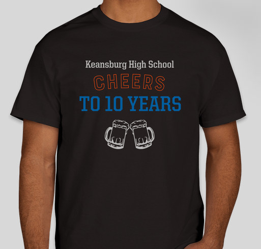 KHS Class of ‘09 Reunion Fundraiser - unisex shirt design - front