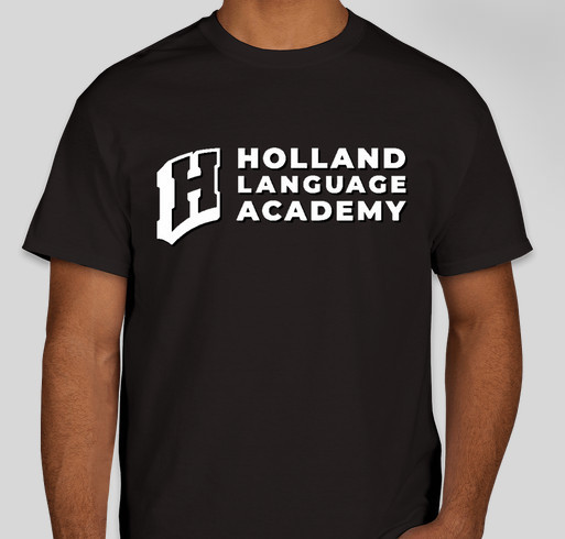 Holland Language Academy Fundraiser - unisex shirt design - front