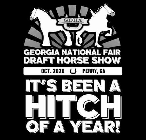2020 Georgia National Draft Horse Show T-Shirt shirt design - zoomed
