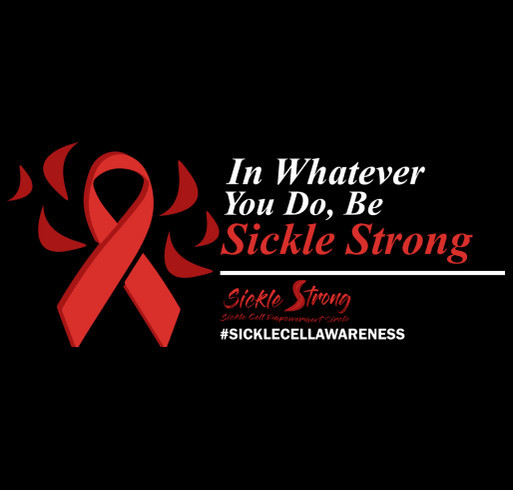 Sickle Strong "Comeback" Fundraiser shirt design - zoomed