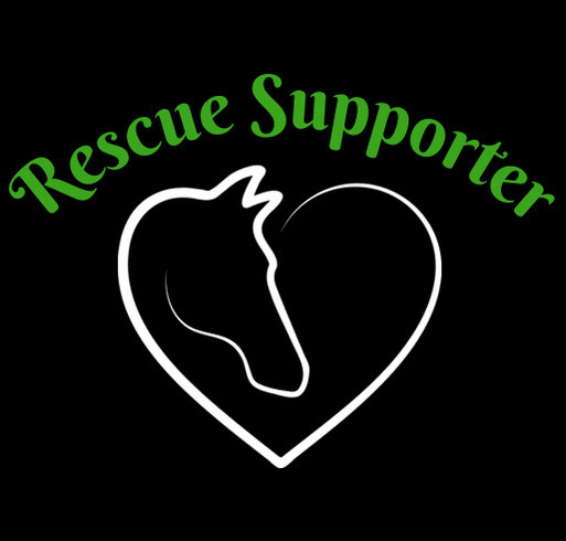 Epona Safe Haven equine rescue fundraiser shirt design - zoomed