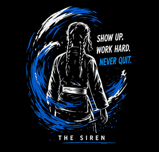 The Siren’s Road to IBJJF Pan Kids 2026 shirt design - zoomed