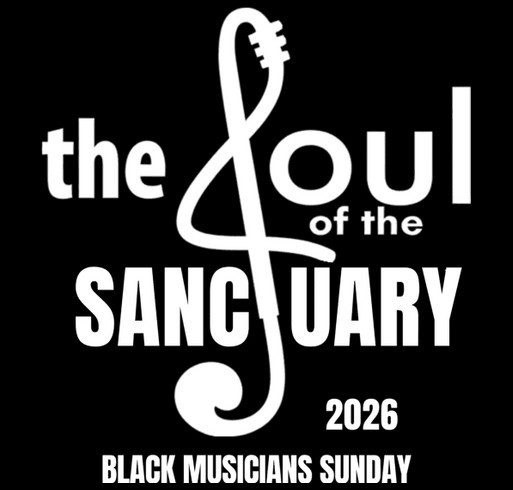 Black Musicians Sunday | Soul of the Sanctuary shirt design - zoomed