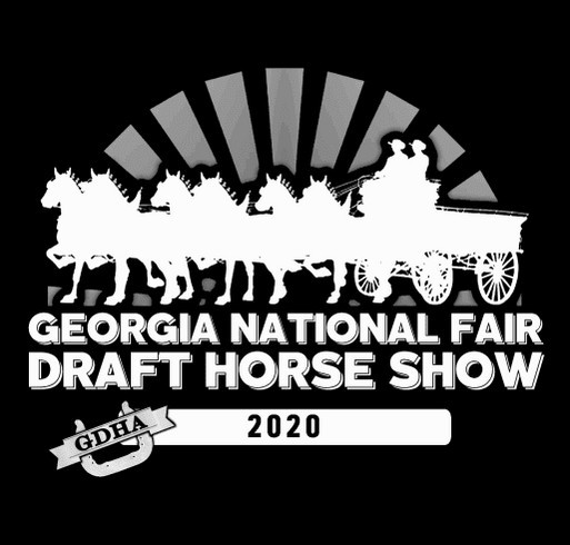 2020 Georgia National Draft Horse Show T-Shirt shirt design - zoomed