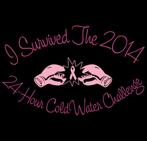 24-Hour Cold Water Challenge tshirt booster shirt design - zoomed
