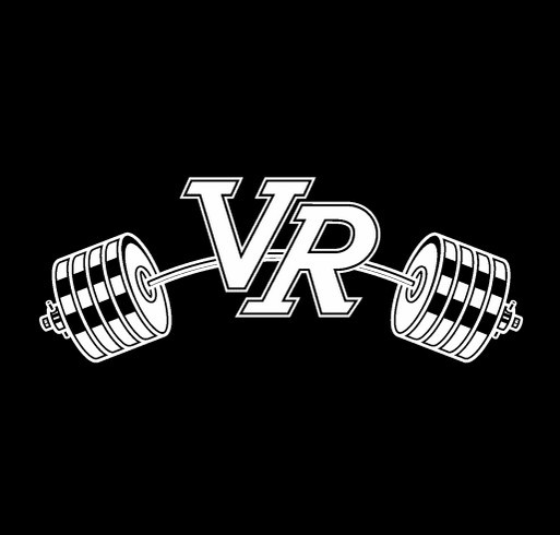 Vista Ridge Powerlifting shirt design - zoomed