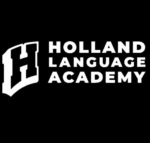 Holland Language Academy shirt design - zoomed