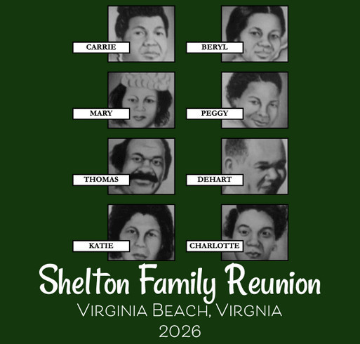 2026 Shelton Family Reunion T-Shirt Fundraiser shirt design - zoomed