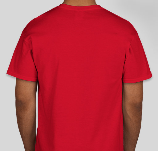 I support the Arts in Santa Clarita Fundraiser - unisex shirt design - back