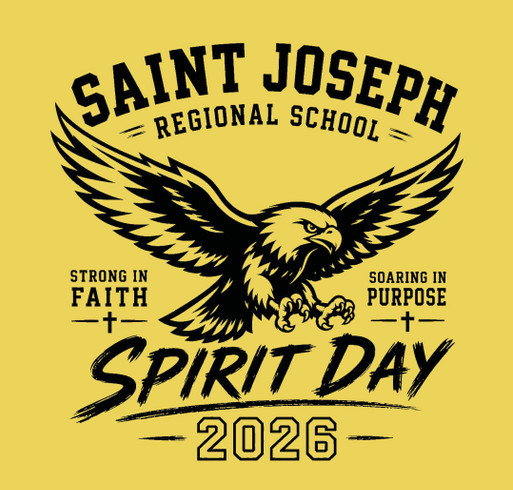 Spirit Day 2026 T-Shirt Fundraising Sale shirt design - zoomed