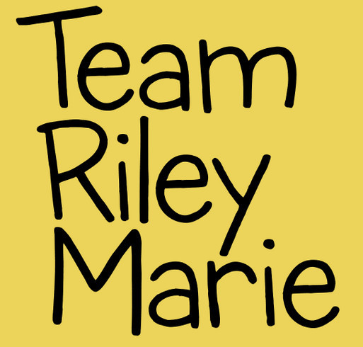 Riley Marie's Heart Fundraiser shirt design - zoomed