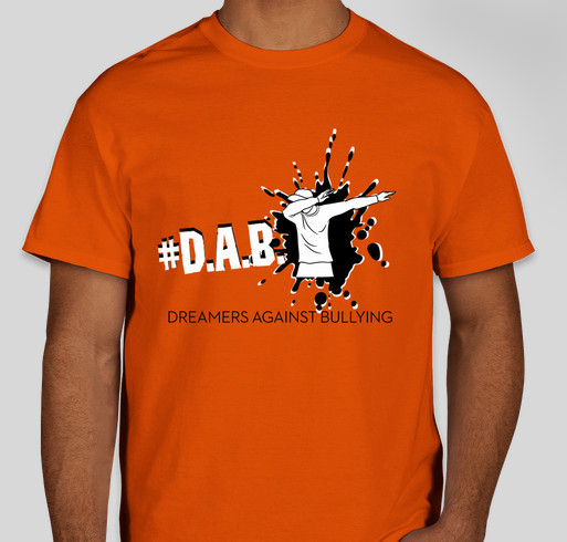 #D.A.B. Dreamers Against Bullying Fundraiser - unisex shirt design - front