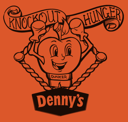 #DennysNKH | End Childhood Hunger with Denny’s and No Kid Hungry shirt design - zoomed