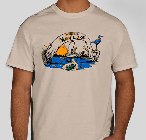 Friends of Nolin Lake Fundraiser - unisex shirt design - front