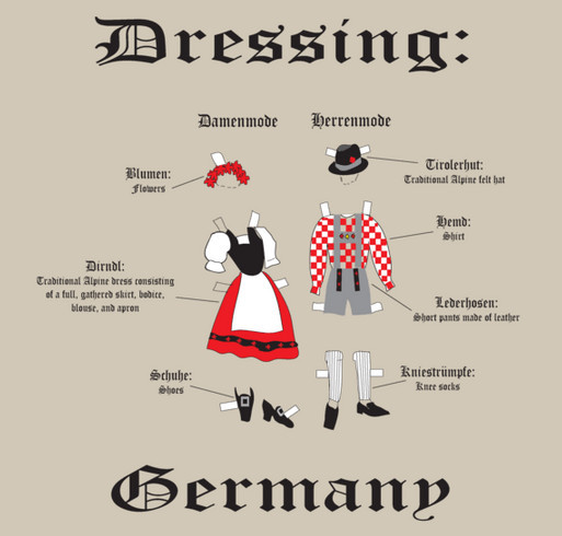 Dressing: Germany shirt design - zoomed