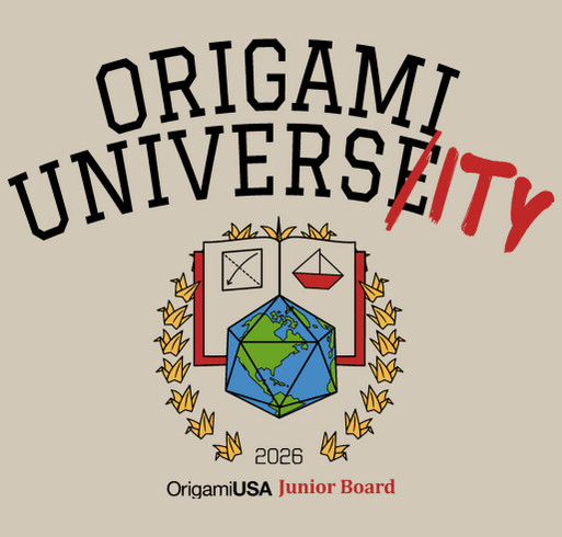 Origami University Shirts shirt design - zoomed