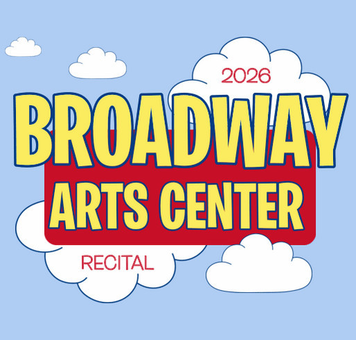 Broadway Arts Center shirt design - zoomed