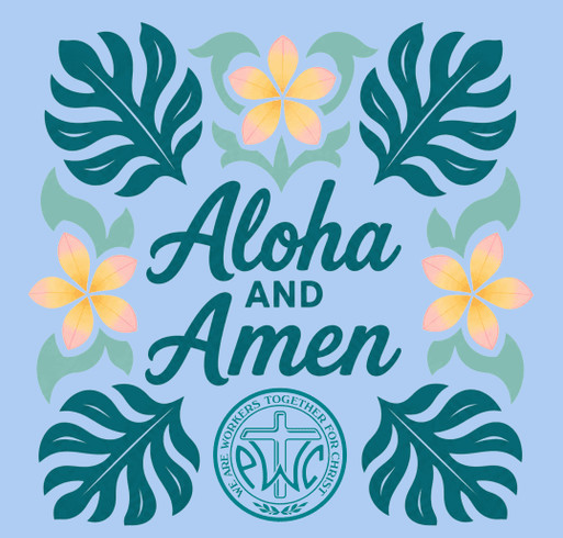 PCOC - PWOC Hawaii South shirt design - zoomed