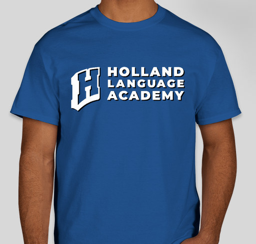 Holland Language Academy Fundraiser - unisex shirt design - front