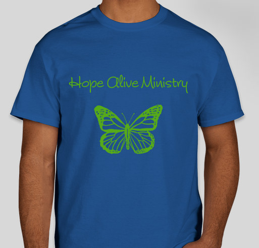 Hope Alive Ministry Fundraiser - unisex shirt design - front