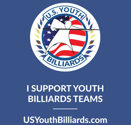 U.S. Youth Billiards shirt design - zoomed