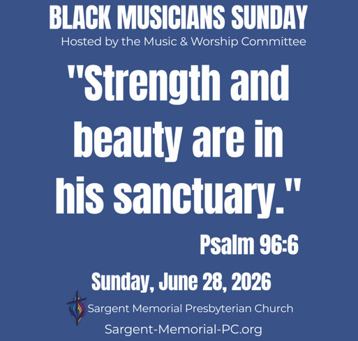 Black Musicians Sunday | Soul of the Sanctuary shirt design - zoomed