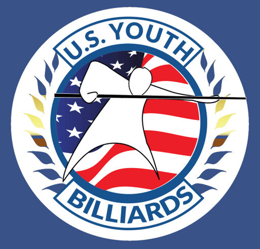 U.S. Youth Billiards shirt design - zoomed