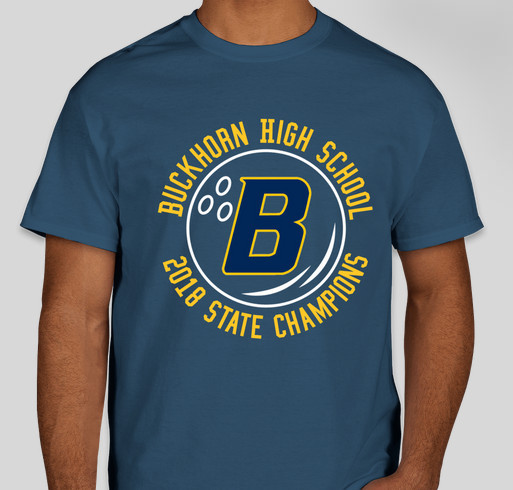 Buckhorn High School Bowling Fundraiser - unisex shirt design - front