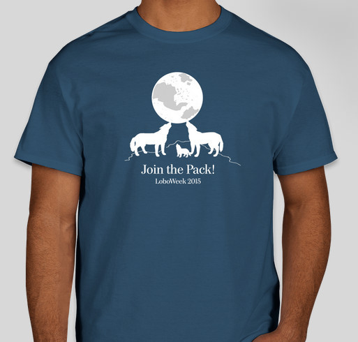 Join the Pack! LoboWeek 2015 Fundraiser - unisex shirt design - front