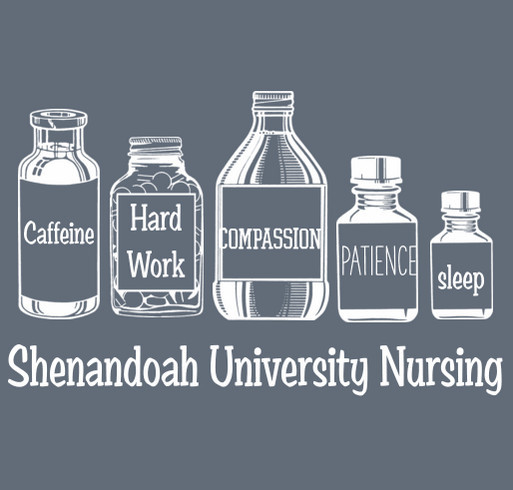 Shenandoah University Nurses Christian Fellowship shirt design - zoomed