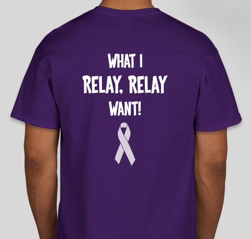 Relay For Life of Northeastern University Fundraiser - unisex shirt design - back