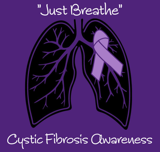 Caleb's Cystic Fibrosis Fight shirt design - zoomed