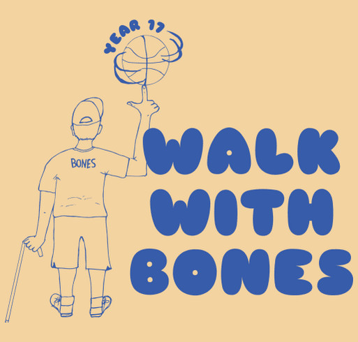 Walk With Bones 2026 shirt design - zoomed