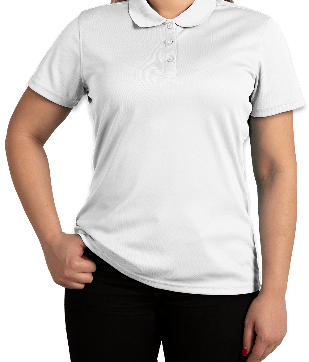 Clique by Cutter & Buck Women's Spin Eco Performance Pique Polo - Embroidered