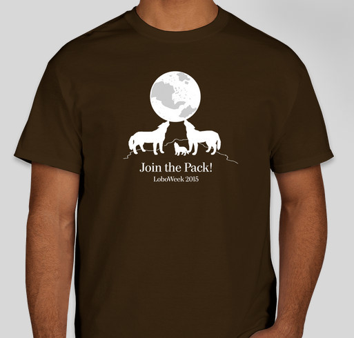Join the Pack! LoboWeek 2015 Fundraiser - unisex shirt design - front