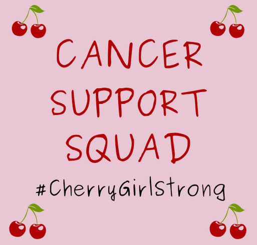 Michele's Fight - Cherry Girl Strong shirt design - zoomed